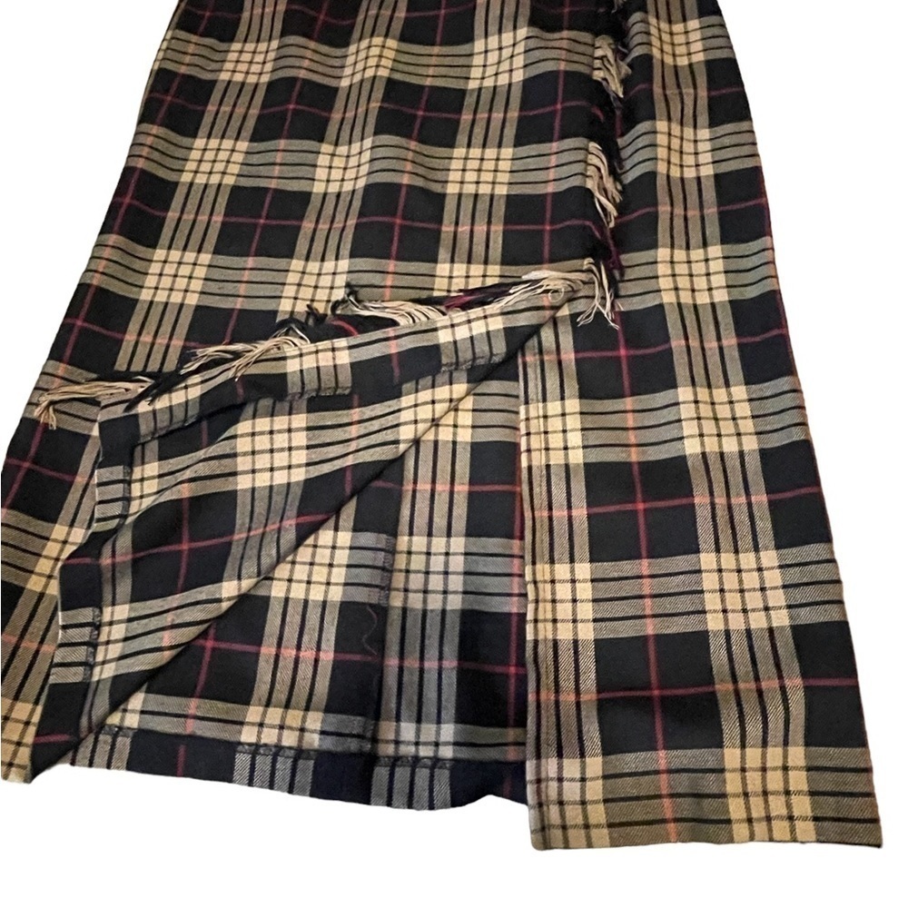 Vintage Petite Plaid Skirt High Waist Size 10P - Picture 3 of 11